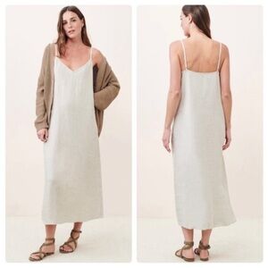 Jenni Kayne Breeze Slip Dress in Natural size Small